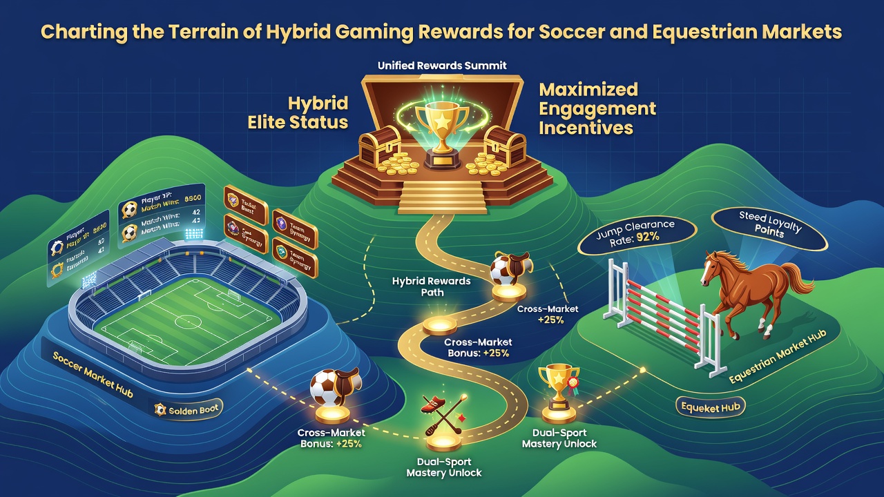 Detailed view of loyalty progression in hybrid soccer and equestrian reward programs