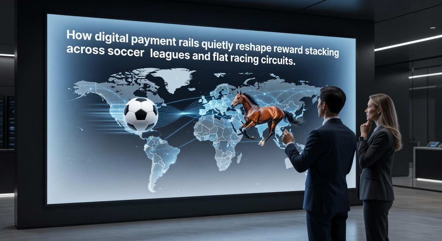 Digital payment interfaces displayed on betting platforms for soccer and horse racing rewards
