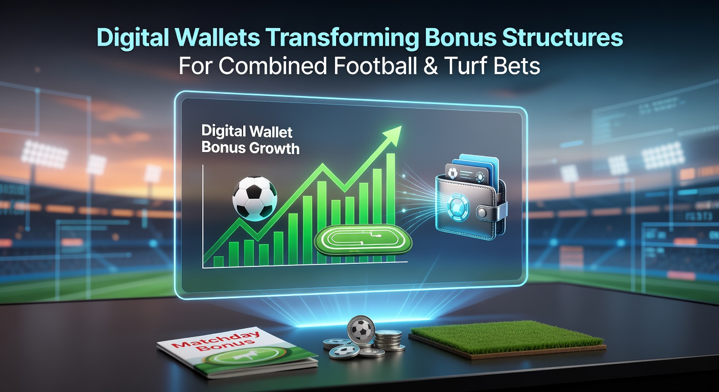 Digital wallet interface displaying combined football and turf bet bonuses on a mobile device